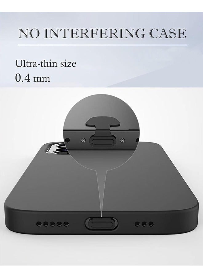 4 PCS Anti-Lost Dust Plugs for iPhone Silicone Detachable Adhesive Dust-Free - Image 4