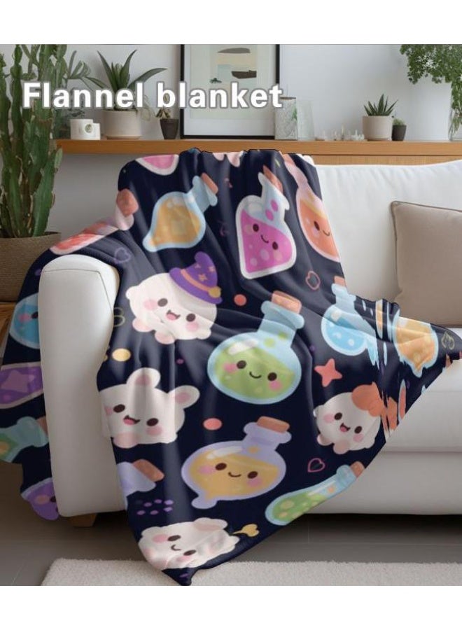 general Baby and children's cartoon flannel thin blanket (warm and comfortable, suitable for sleep, game use) 70cm*100cm - Image 4