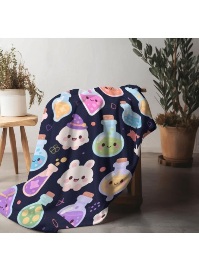 general Baby and children's cartoon flannel thin blanket (warm and comfortable, suitable for sleep, game use) 70cm*100cm - Image 5