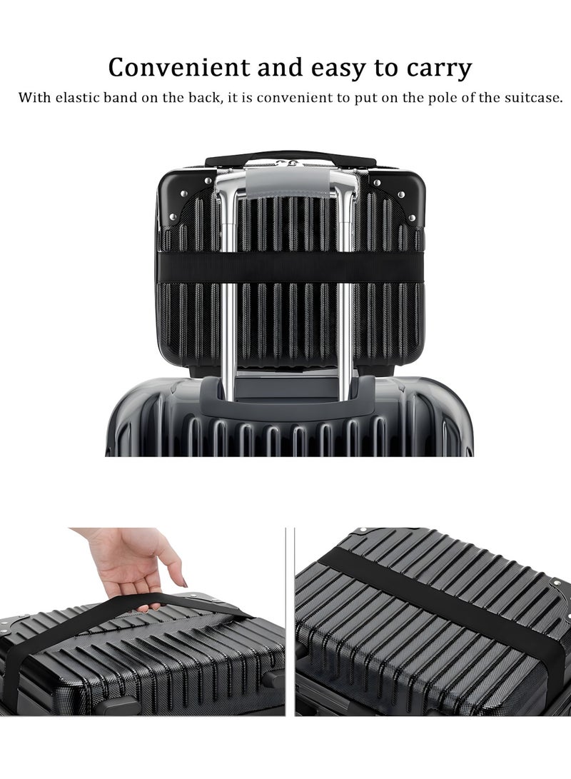 A Empty V60 Bag of Coffee Set, Detachable Inner Pearl Cotton for Multipurpose, Travel bag for Makeup Kit Storage (Only Bag) Black  - Image 3