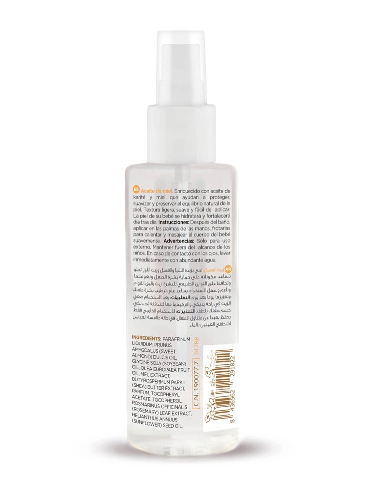 Roofa Spain Natural Honey Baby Oil 100ml  - Image 2