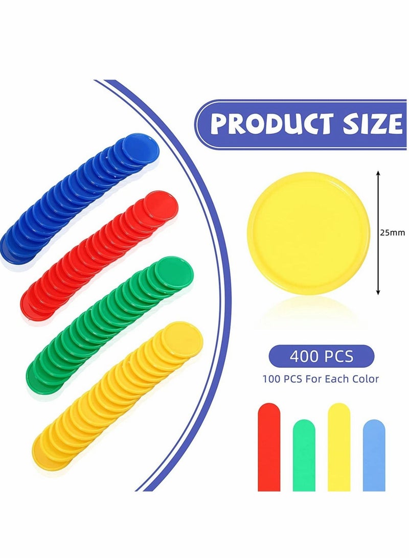 160 Piece Counting Chip Set, Box Chips Family Game Party Props, for Crafts Decoration Professional Educational Digital Chips  - Image 5