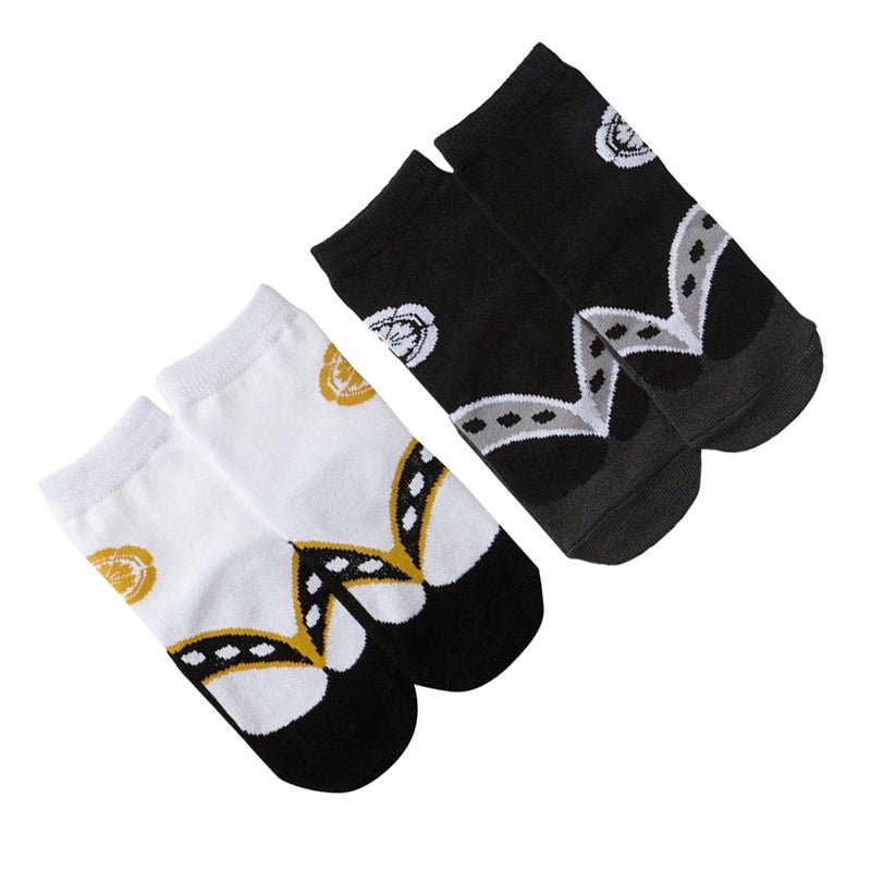 2 Pairs Kids Socks Kimono Clog Pattern Socks Breathable Socks Skid Proof Socks - Image 1