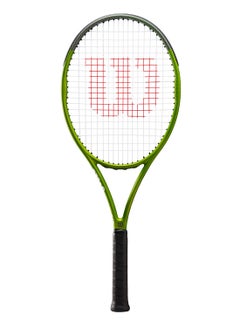 Wilson Blade Feel 103 Tennis Racket, 16x20, Adults, Beginners/ Intermediate - Green/ Black  - Image 1