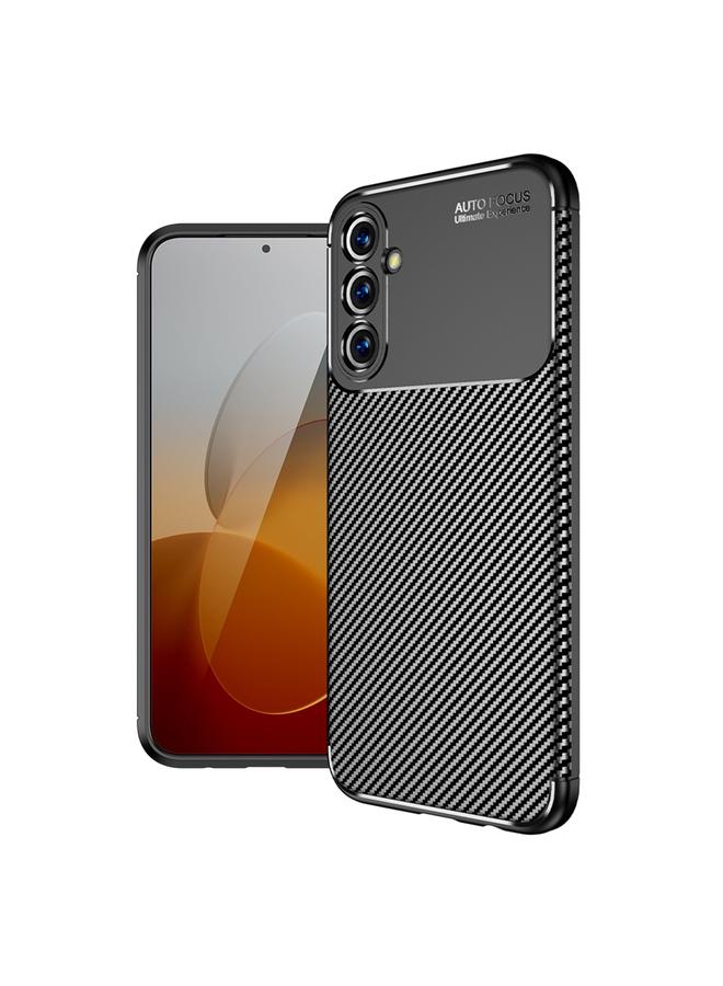 erorex Case For Samsung Galaxy M54 Carbon Fiber Texture Shockproof TPU Phone Case - Image 1