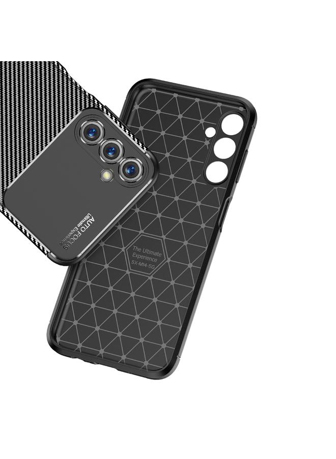 erorex Case For Samsung Galaxy M54 Carbon Fiber Texture Shockproof TPU Phone Case - Image 3