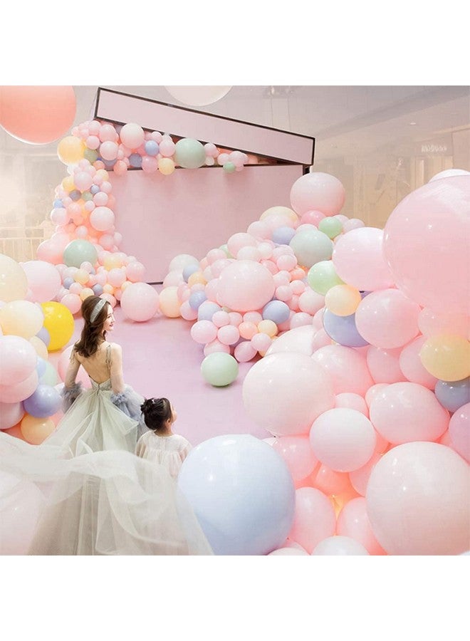 بيشيدا عبوة من 50 بالونة باستيل سميكة مقاس 10 بوصات، بالونات لاتكس متعددة الألوان من الماكارون، لحفلات أعياد الميلاد وحفلات الاستقبال والزفاف والخطوبة والطفل وهدايا الزفاف وديكورات الحفلات - Image 5