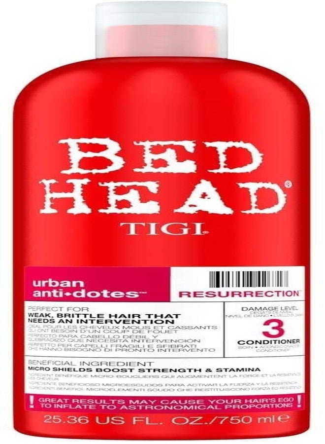 BED HEAD Tigi Bed Head Urban Antidotes Resurrection Conditioner Damage Level 3, 25.36 Oz (Pack Of 2) - Image 5