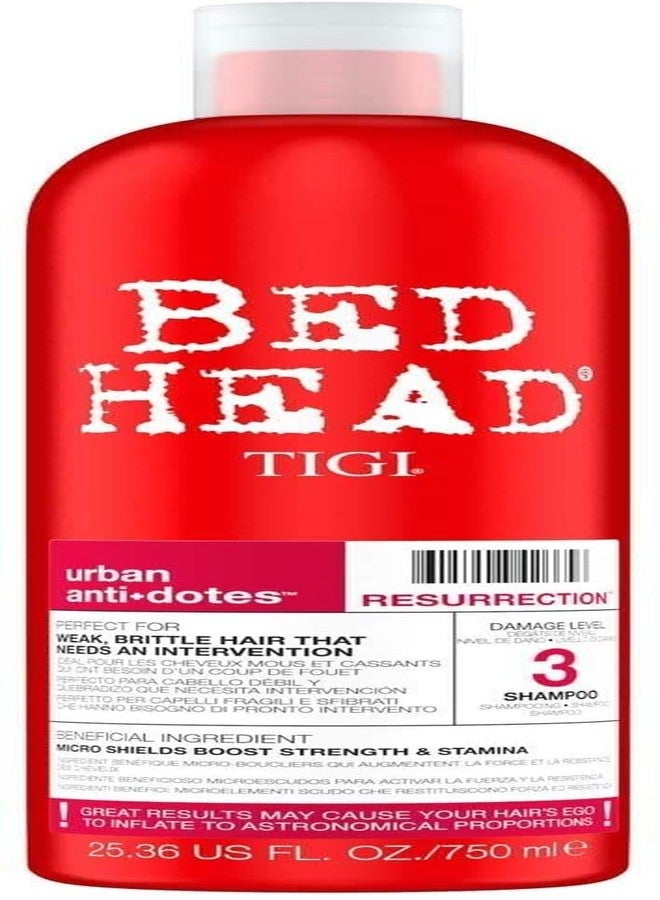 BED HEAD Tigi Bed Head Urban Antidotes Resurrection Conditioner Damage Level 3, 25.36 Oz (Pack Of 2) - Image 3
