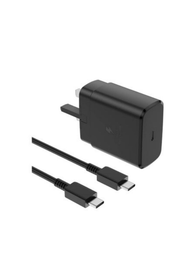 ACLIX 45W Fast Charger Plug for Samsung Devices And Other Type-C Charging Smartphones (black) - Image 1