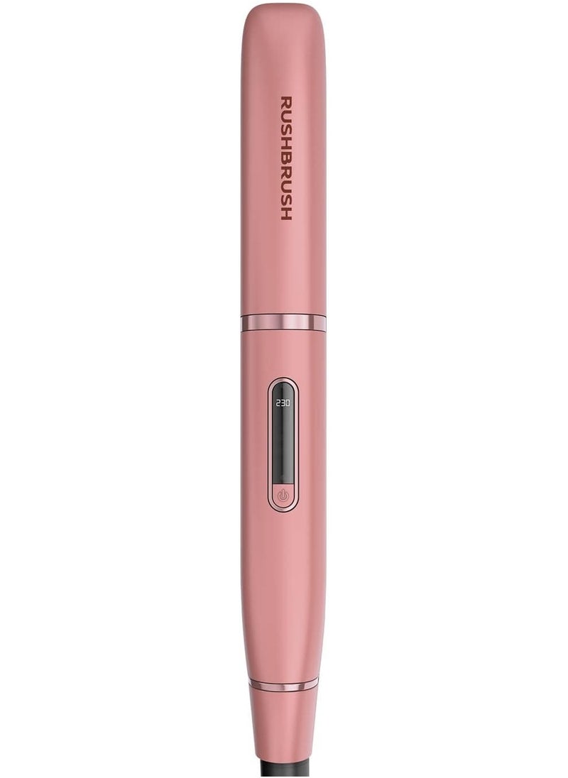 Rush Brush X1 Pro Straightener Rose Gold, 230C, Ceramtic Plate, ionic Tech  - Image 2