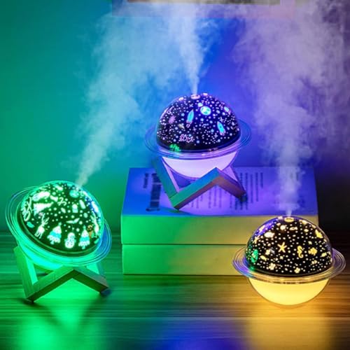 MINNESOTA Essential Oil Diffuser, Aromatherapy Aroma Diffuser & Ultrasonic Cool Mist Humidifier for Room, Mist Air Humidifier for Home, Office, Bedroom, Baby Room 1Piece (Projection Style) - Image 1