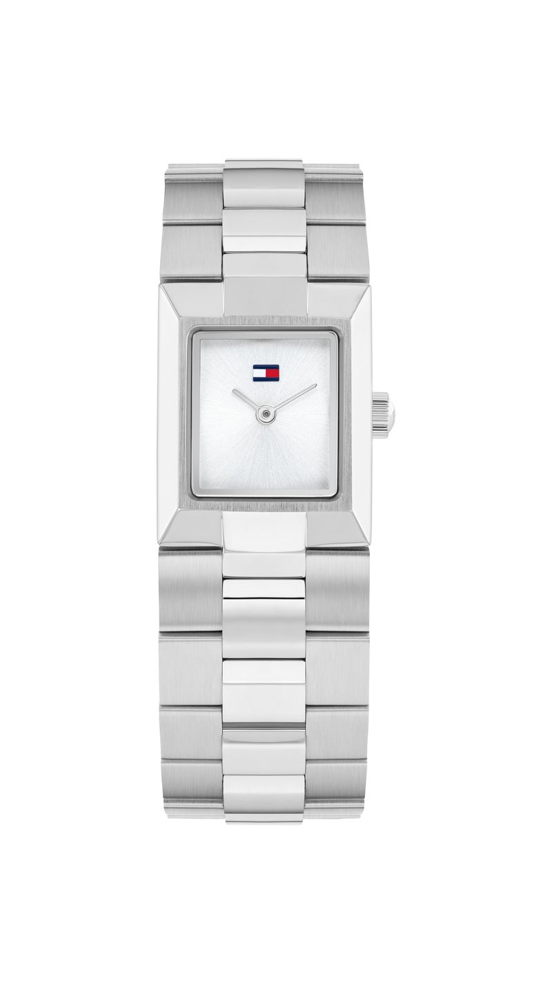 TOMMY HILFIGER Rectangle Analog Women'S Stainless Steel Case  Watch - Image 3