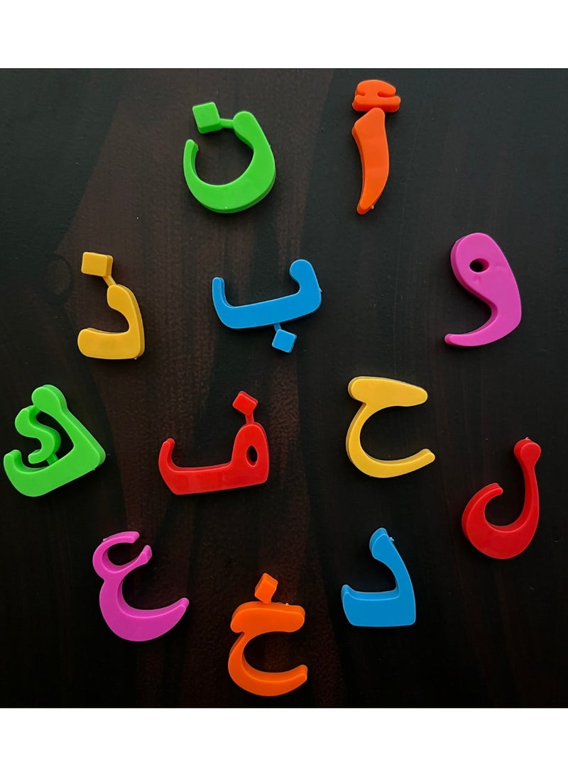 FIRST CLASSROOM Arabic Alphabet Magnetic Fridge Message Board Magnet Letters for Baby Cognition Education Baby Early Educational Toy - Image 2