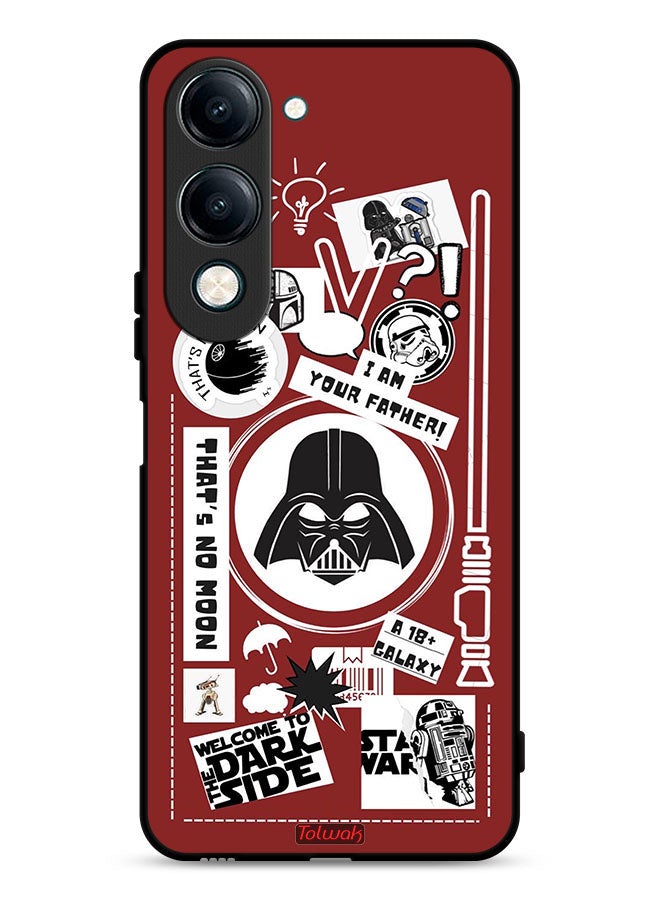 Tolwak vivo Y04 Protective Case Cover Welcome To The Dark Side Sticker - Image 1