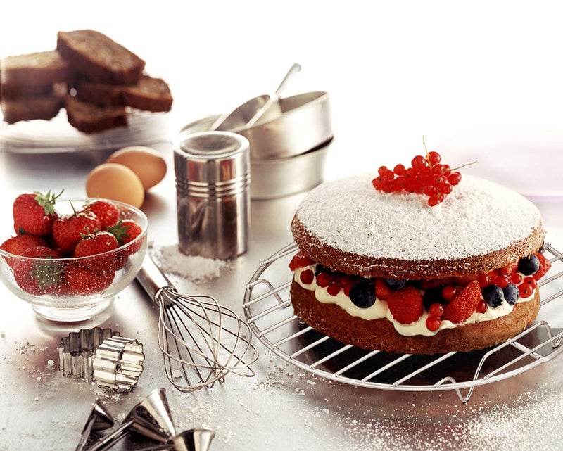 P&P CHEF حامل طهي دائري من P&P CHEF، 3 قطع (7½ بوصة و9 بوصة و10½ بوصة)، حامل تبريد وخبز وبخار وشواء من الفولاذ المقاوم للصدأ، يناسب المقلاة الهوائية/وعاء الطهي/طباخ الضغط/صينية الكيك الدائرية، آمن للاستخدام في الفرن وغسالة الصحون - Image 3