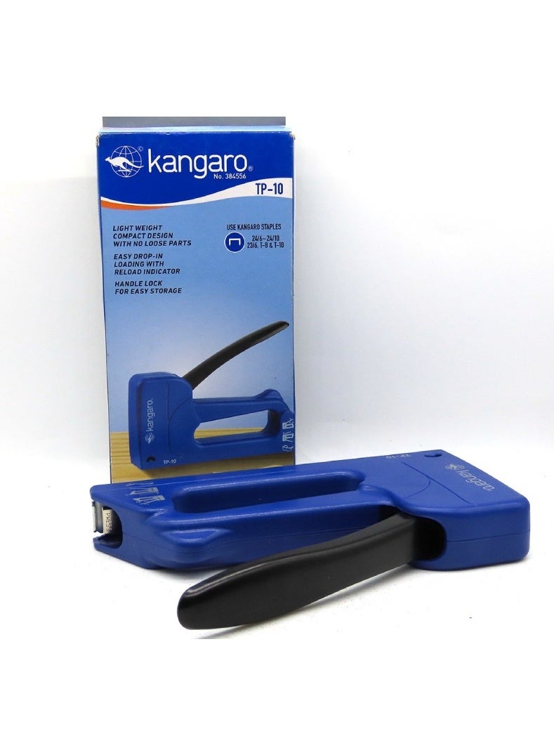 Kangaro TP-10 Wood Stapler for 24/6-8-10, 23/6 mm Staples, (Yellow:Blue) - Image 3
