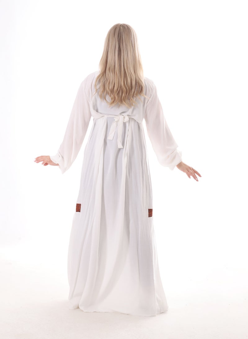 BEBO Women's abaya with long sleeves and embroidery  - Image 3