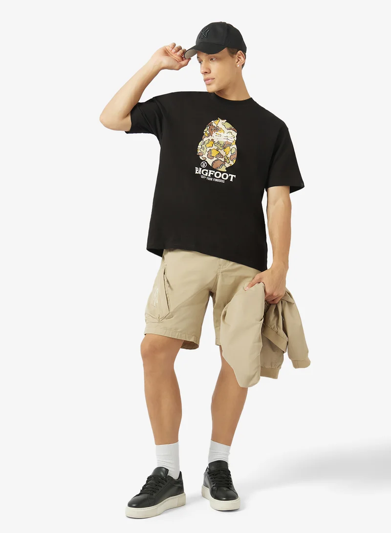 FINGERCROXX Operation Desert Storm Tactical Shorts