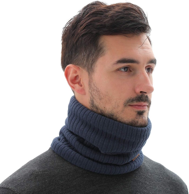 NovForth Winter Neck Warmer Men Ski, Neck Gaiter Face Scarf Women, Fleece Scarf for Men Gaiter Mask, Thick Windproof Scarves - Image 5