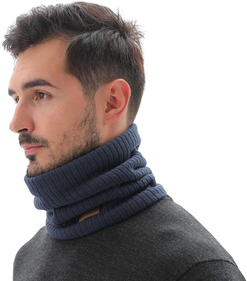 NovForth Winter Neck Warmer Men Ski, Neck Gaiter Face Scarf Women, Fleece Scarf for Men Gaiter Mask, Thick Windproof Scarves - Image 4