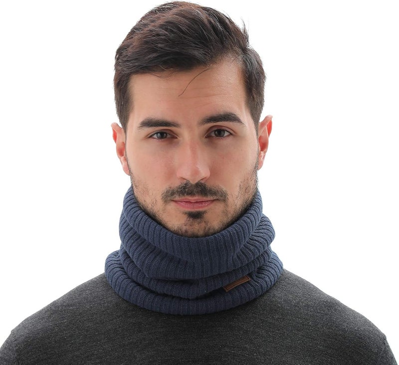 NovForth Winter Neck Warmer Men Ski, Neck Gaiter Face Scarf Women, Fleece Scarf for Men Gaiter Mask, Thick Windproof Scarves - Image 3