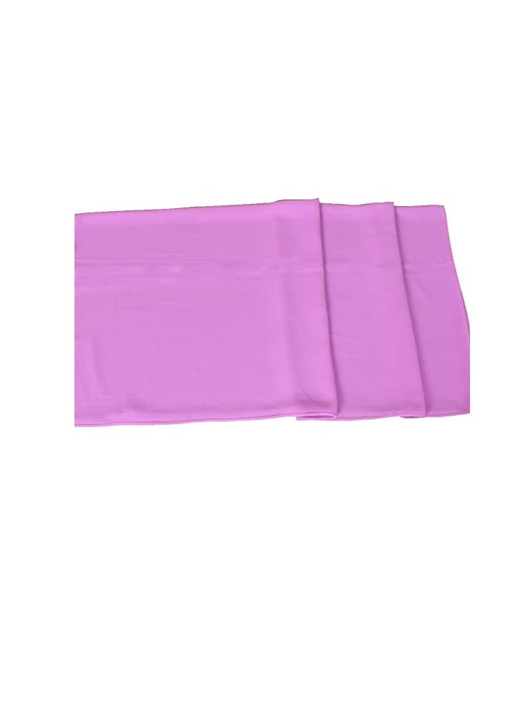 شال شيفون فقاعات بلون موحد للنساء، حجاب ناعم عصري، شال طويل، لفات شالات - Image 4