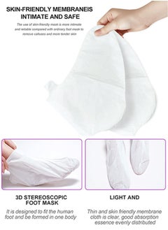 APPTI 5-Piece Set Of Lavender Exfoliating Foot Mask, Foot Care Cream Repair Mask, Foot SPA  - Image 4