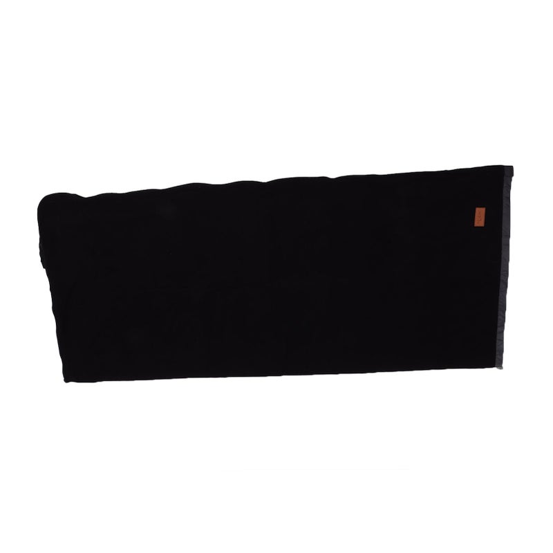 Super Thick Fleece Soft Sleeping Bag Liner Blanket for Camping Travel Backpacking Black - Image 5