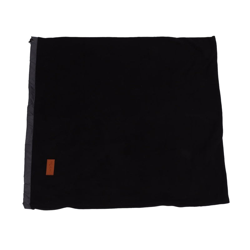 Super Thick Fleece Soft Sleeping Bag Liner Blanket for Camping Travel Backpacking Black - Image 3