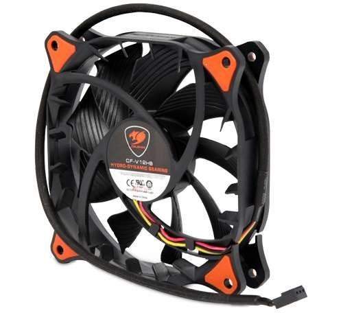 COUGAR Vortex CF-V12HB 120mm Hydro Dynamic Bearing (Fluid) Case Fan (Black) - Image 5