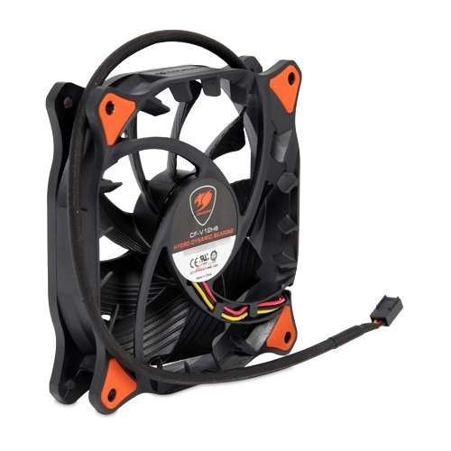 COUGAR Vortex CF-V12HB 120mm Hydro Dynamic Bearing (Fluid) Case Fan (Black) - Image 2