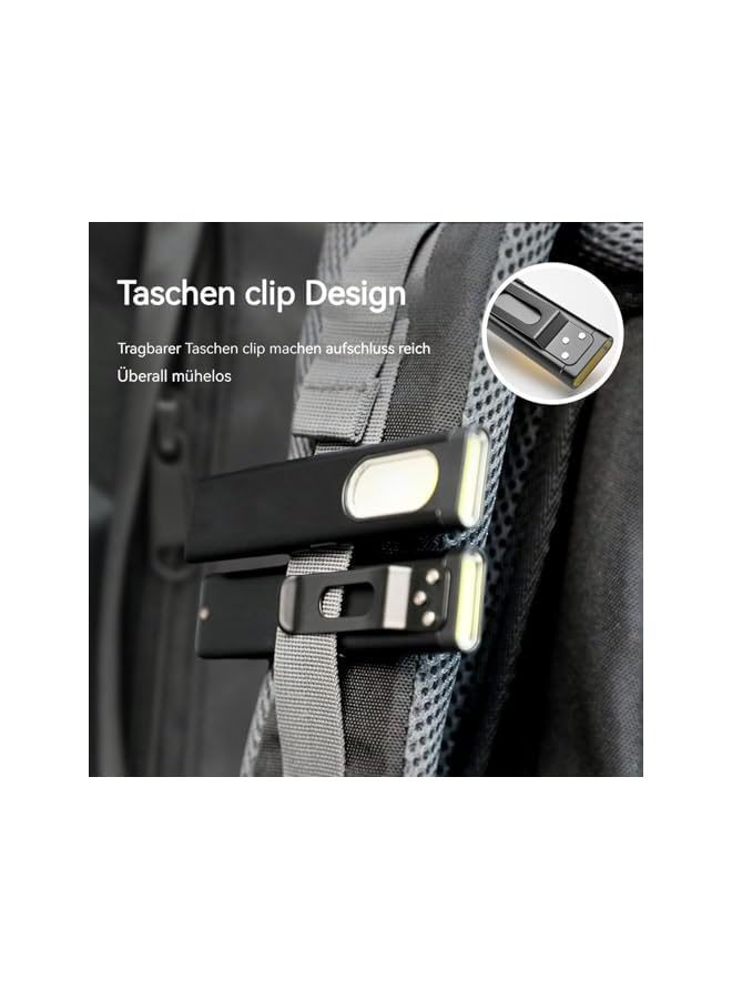 S-TOP Compact Multi-Mode Pocket LED Flashlight - 675LM, USB-C Rechargeable, IPX4, Dual Material, Red/Blue Strobe, for Everyday Carry & Travel - Image 4