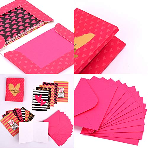 DOODLE Love Notes Thank You Note cards I Greeting Card, Blank Note Cards for Valentine Day (Size 3 Inches X 4.25 Inches, 160 GSM) - Image 5