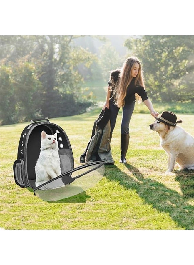 Breathable backpack with double shoulder straps for carrying pets, cats- and dogs for outings and travel- pet supplies - Image 2