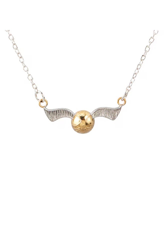 Harry Potter golden snitch pendant necklace