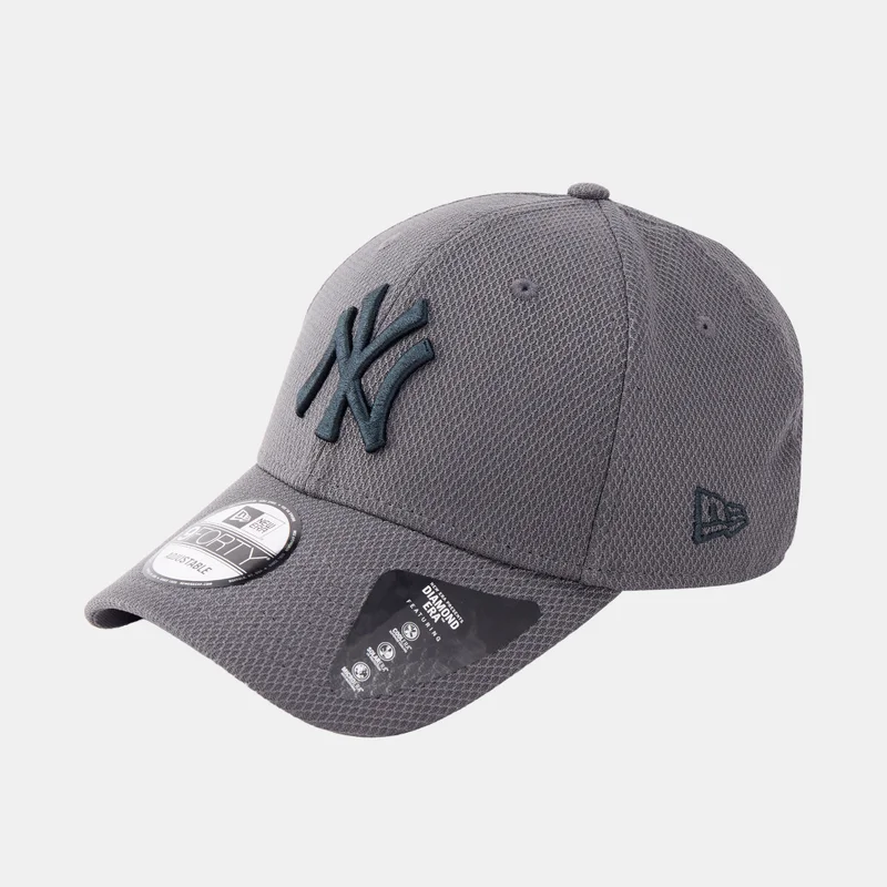 New Era Grey Men's MLB New York Yankees Diamond Era 9FORTY Cap for Men | Best Price UAE
