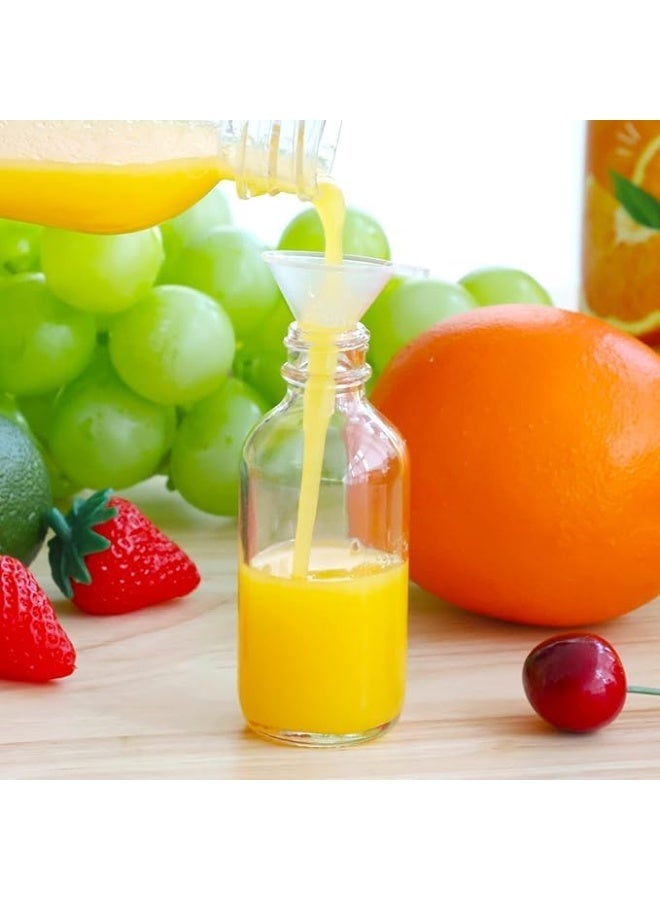 الأم مجموعة HOOJO® من 12 زجاجة سعة 2 أونصة مع قمع وفرشاة - برطمانات صغيرة قابلة لإعادة التعبئة للزيوت العطرية، وعصائر الفاكهة، ومشاريع الأعمال اليدوية - مانعة للتسرب، وخالية من مادة BPA مع ملصقات وأغطية - مجموعة تخزين متعددة الأغراض - Image 3
