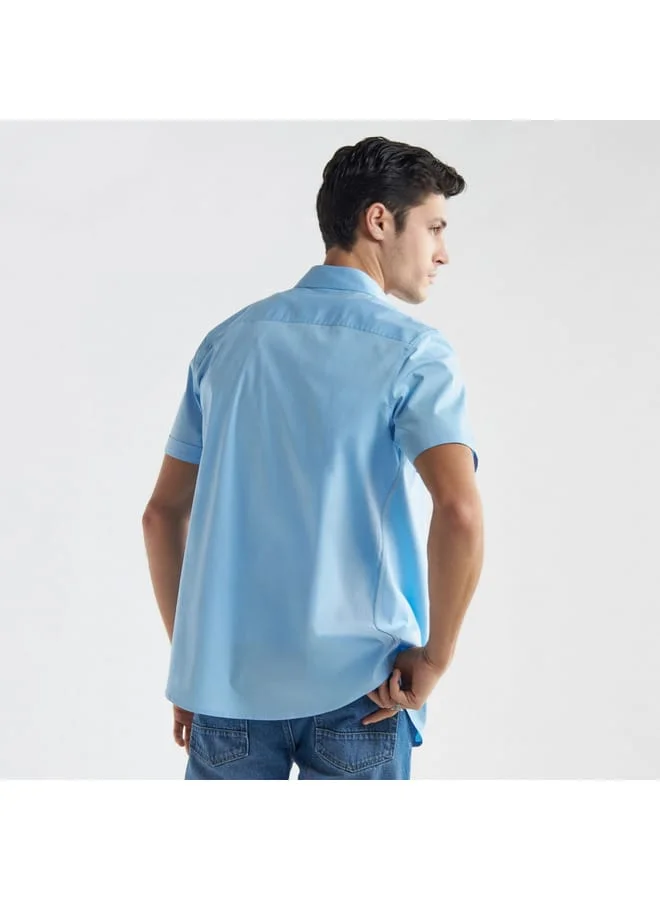 Splash FAV Solid Shirt with Short Sleeves