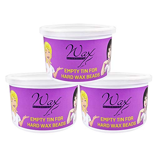 Wax Necessities Empty Refill Wax Can for Wax Beads 14.1 Ounces 3 Pack - Image 1