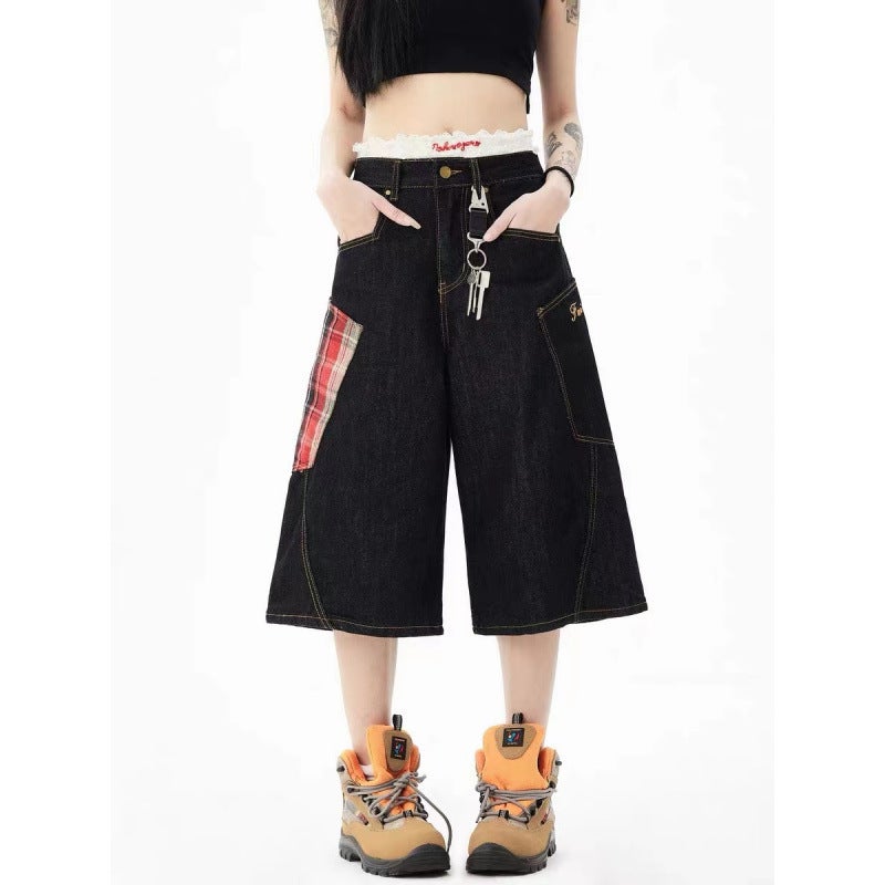 Unisex Classic Denim Jeans Loose Fit Daily Outdoor Wear - Image 4
