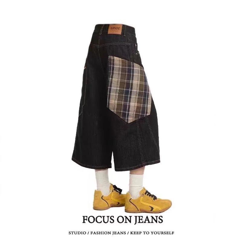 Unisex Classic Denim Jeans Loose Fit Daily Outdoor Wear - Image 2