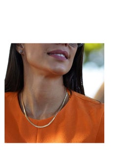 Fayrouz Jewellery 14K Gold Plated Snake Chain Necklace  - Image 2