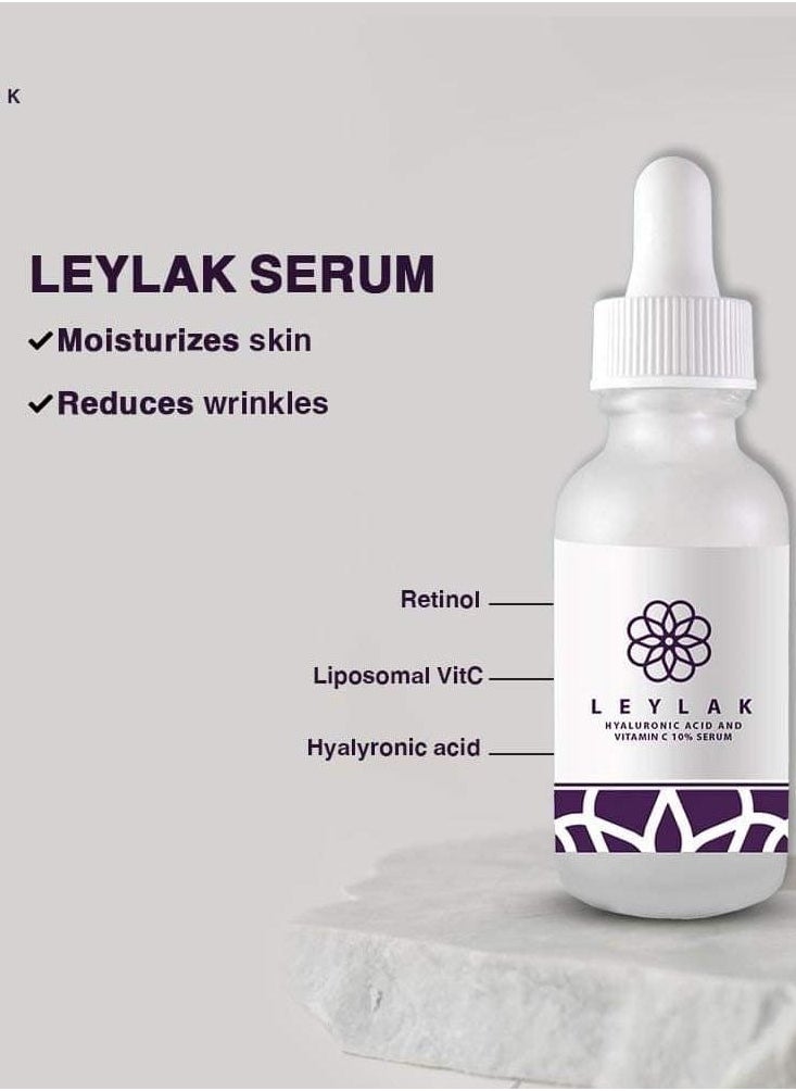 Leylak - Leylak Hyalu Vitamin C 10% Serum 30 Ml - Image 1