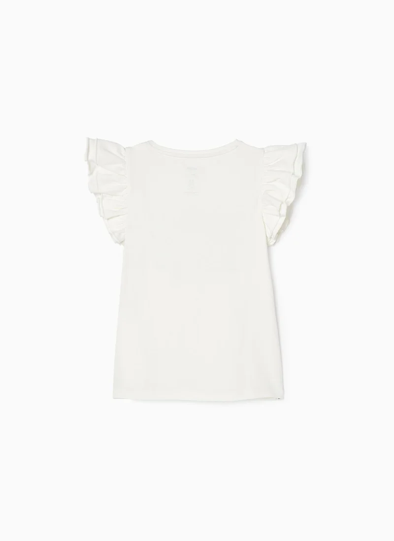 Zippy Zippy Cotton T-shirt for Girls Minnie