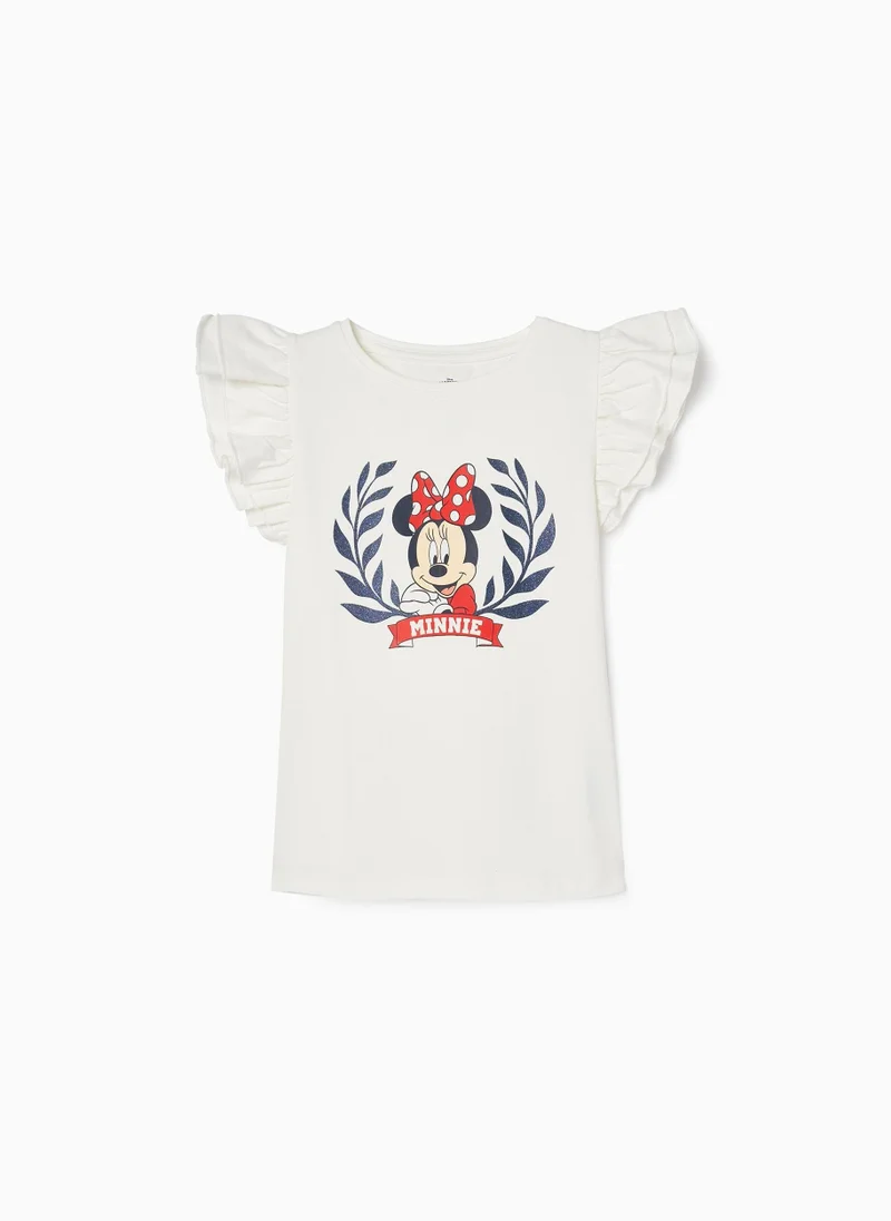 Zippy Zippy Cotton T-shirt for Girls Minnie