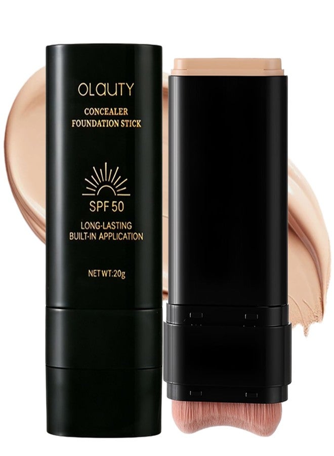 كريم أساس على شكل عصا مع تغطية كونسيلر وعامل حماية من الشمس SPF50+ (03# للبشرة الفاتحة) - Image 1