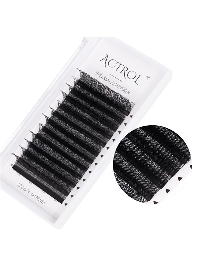 ACTROL YY Eyelashes Extension Lashes Black C Curl 0.05mm 14mm Lash Volume Extension Easy Fans Y Shaped Premade Soft Eyelashes Supply - Image 2