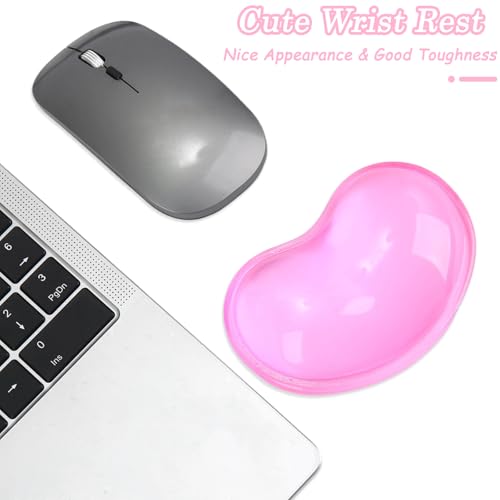 ABRONDA Gel Keyboard & Mouse Wrist Rest Set - Keyboard Wrist Rest Pad & Mouse Support for Office Gaming Pad Computer Laptop Ergonomic Comfortable Pain Relief- Pad Set (Mouse Support Only) - Image 3