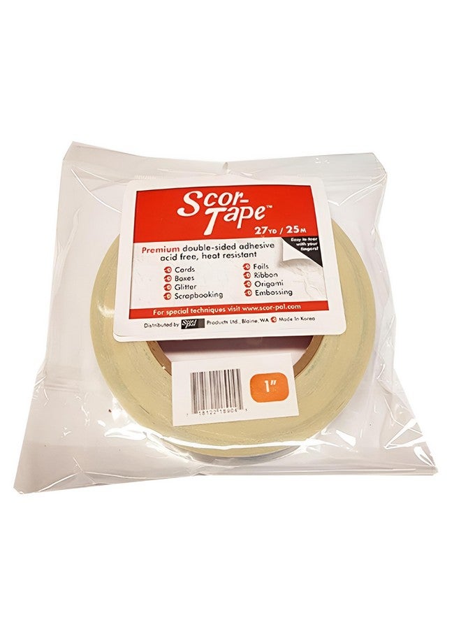 Scor Tape 1 Inch By 27 Yard (Sp207)